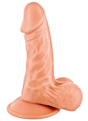 Gode réaliste avec testicules et ventouse 13cm - CC514115